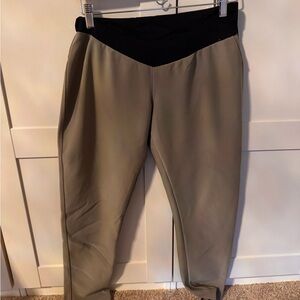 Black and Tan Athletic Pants